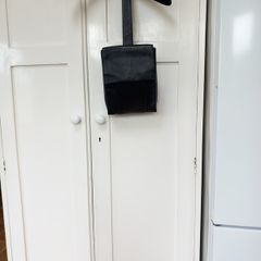 Tula Black Leather Over Shoulder Bag