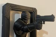 Robocop 3d wall art