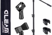 Microphone Stand - Tripod Boom Mic Stand with Carrying Bag