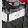 Slazenger Black Zip Tracksuit Top Image 2
