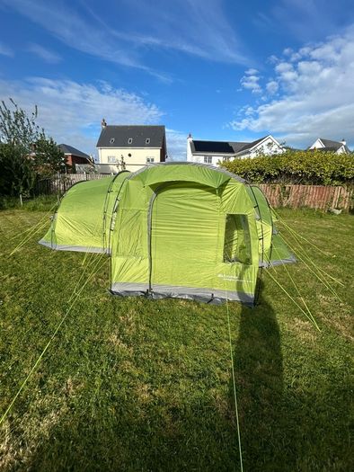 tents buckingham 8 man tent and porch extender