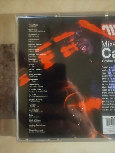 Carl Cox CD - Crobar Nightclub, Chicago
