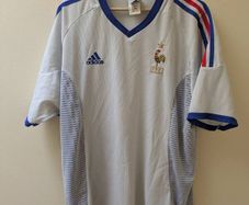 Genuine Vintage 2002 France away Jersey Shirt Mens XL