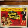 Original 1945 lithograph from the movie Blonde from Brooklyn; it's gay, it's romantic, it's musical Image 4