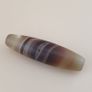 Vintage Middle Eastern Yemeni Suliemani Natural Eye Agate Bead Amulet Image 2