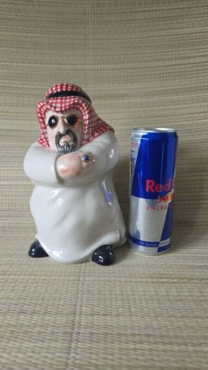 Ceramic Arab sheikh money box