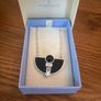 Newbridge silver & black pendant necklace Image 3