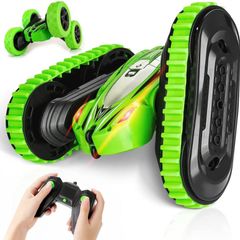 KIDWILL 2 in 1 Remote Control Car, Crawler & 4WD, 2.4GHz R/C Car, High Speed Drift Off-Road Stunt Car with Cool Headlights, 2-Sided 360 Degree Rotating MULTIPLE COLOURS AVAILABLE (FREE POSTAGE)