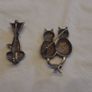 Vintage Marcasite cat brooches x 2 Image 9