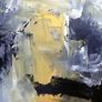 Gravitation oil on panel 75x55x4 Image 3