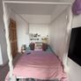 IKEA Small double 4 post bed Image 2