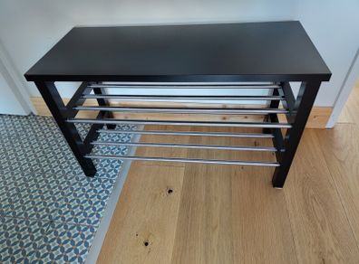 IKEA shoe rack Tjusig Black