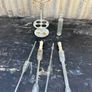Antique milk/alcohol related labratory pipets Image 4