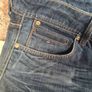 womens TOMMY HILFIGER RHONDA Jeans regular low waist bootcut Size W30 L34 navy blue denim Image 6
