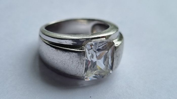 925 silver ring AMETHYST
