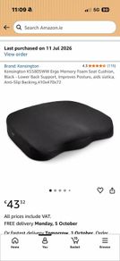 Seat cushion to support your back
