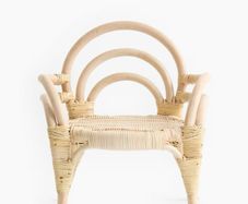 Children's Rattan Lounge Chair