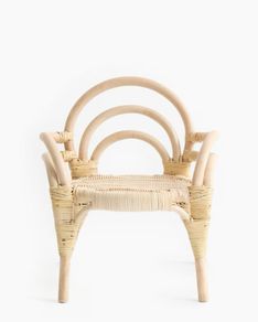 Children's Rattan Lounge Chair