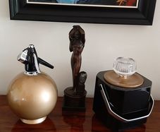 Vintage 1960's/70's "Sparklets" Ice Bucket & Soda Syphon