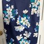 BNWT Precis Petite blue floral shift sheath dress UK12 Image 4