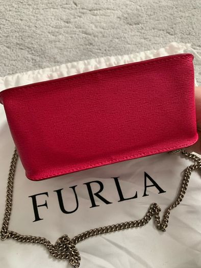 Furla crossbody bag dark pink