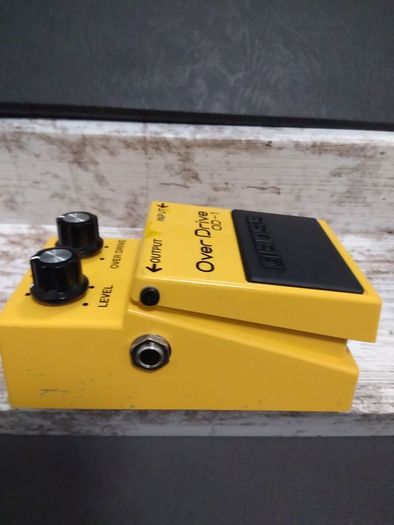 BOSS OD-1 - OverDrive (MIJ, 14pin OpAmp, SilverScrew, LongDash).