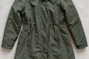 Regatta Renata Womens Waterproof Insulated Fur Collar Parka Dark Khaki Olive Size 14