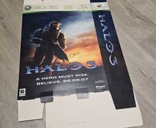 Halo 3 Xbox Standee Extremely Rare