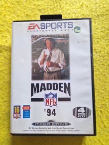 NFL Madden 94 1994 Mega Drive Arcade Retro Games Original