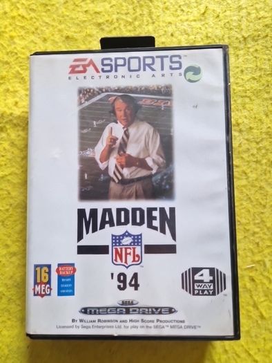 NFL Madden 94 1994 Mega Drive Arcade Retro Games Original
