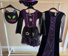 Girls Halloween Witch Costumes