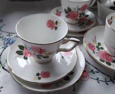 A 21piece Royal Tara China Tea Set