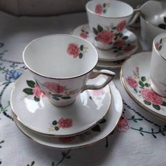A 21piece Royal Tara China Tea Set