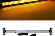 80 LED Amber Orange Yellow Strobe Police Lights For Auto Emergency Grill Warning Lamp Windshield Bar Traffic Advisor Flashlight Car Accessories