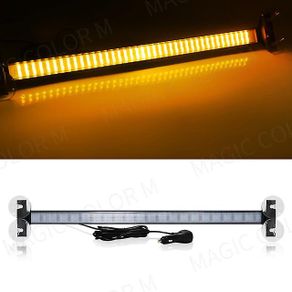 80 LED Amber Orange Yellow Strobe Police Lights For Auto Emergency Grill Warning Lamp Windshield Bar Traffic Advisor Flashlight Car Accessories