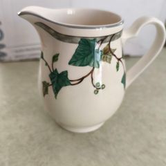 MILK JUG Noritake Keltcraft Ivy Lane dinnerware, specifically from the "9180 Ivy Lane" pattern