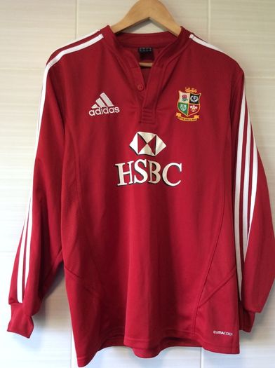 British And Irish Lions Jersey. Official Adidas Mens Home Jersey. Tour Of South Africa 2009. Authentic Original From 2009. Not A Modern Day Remake.
