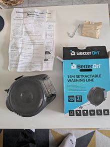 BetterDri 15m Retractable Washing Line (Unused in Box)