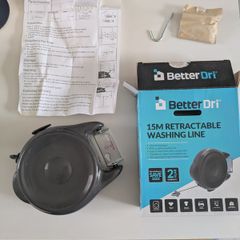 BetterDri 15m Retractable Washing Line (Unused in Box)