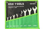 Dsd Tools 8pc Extra Flat Double Open End Spanners