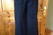 Size 10 Black Linen Trousers