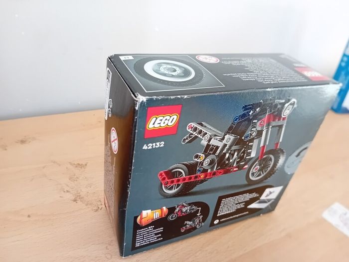 42132 Motorcycle lego 2 in 1 technic