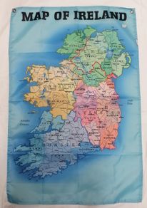 Map of Ireland flag 90cm x 60cm.