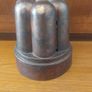 Collection of Three Antique Copper Display Items, A Blancmange Mould, a Half Pint Measure and a Small Kettle with no Lid Image 6
