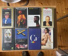 Selection of Music VHS tapes for Sale
