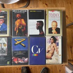 Selection of Music VHS tapes for Sale