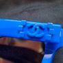 CHANEL Y2K Electric-Blue Sunglasses & Accessories Image 3