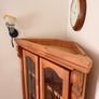 Solid Pine Corner Cabinet Image 4