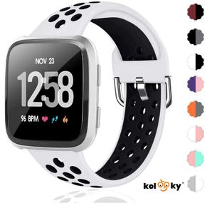 Strap For Fitbit Versa, Versa 2, Versa Lite Vent Replacement Band LARGE / SMALL