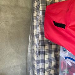 Standard double bed mattress